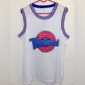 White Tune Squad Lola Basketball Jersey